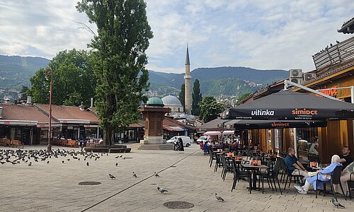 Cycling for Peace day 7 - Sarajevo to Jahorina (Olympic place)